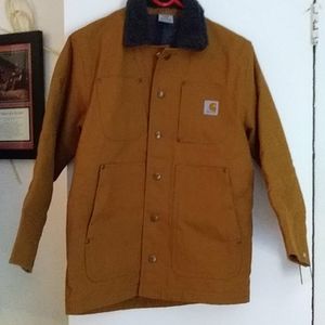 Children brown jacket lined